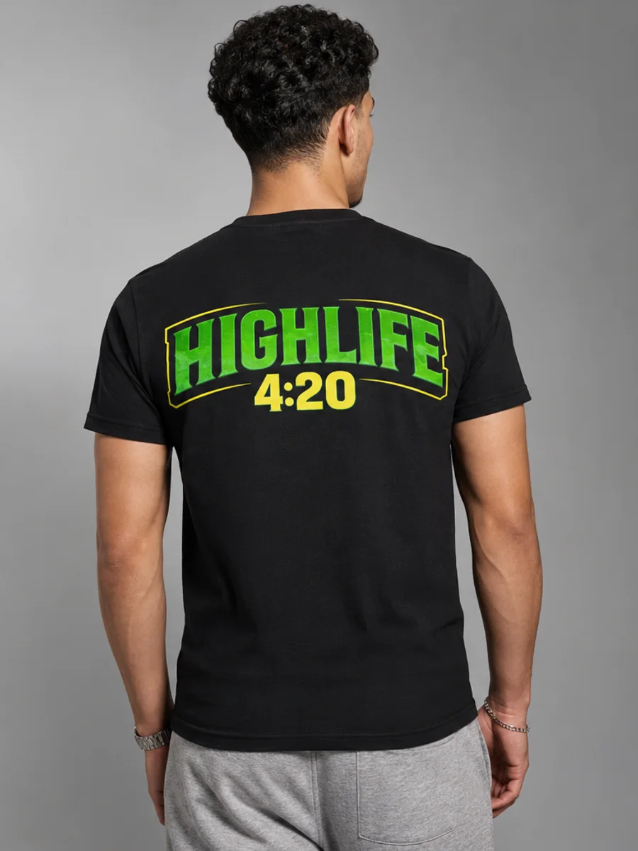 HIGHLIFE 4:20 T-Shirt — Rückseite
