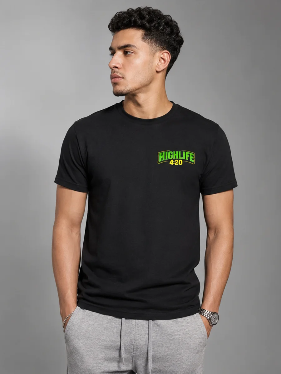 HIGHLIFE 4:20 T-Shirt — Vorderseite